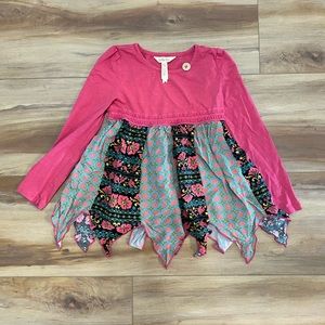 Matilda Jane Poinsettia Top sz. 6